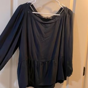 Loft Peplum Blouse - Sz L